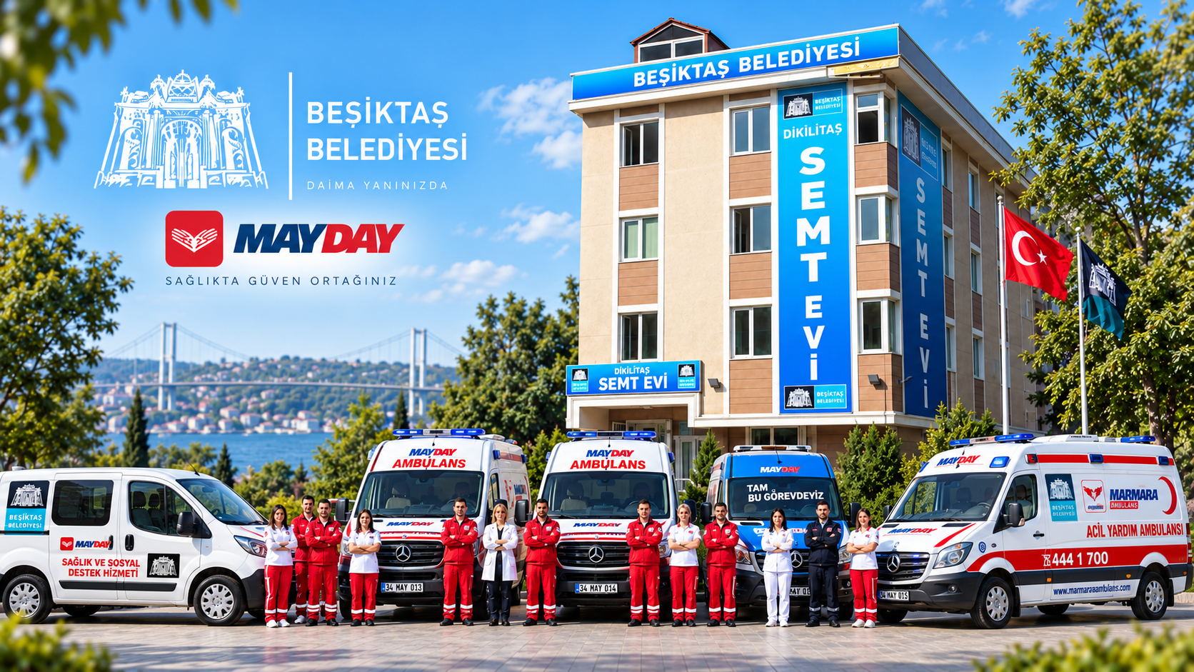 Beşiktaş Belediyesi Sağlık ve Sosyal Destek Projesi