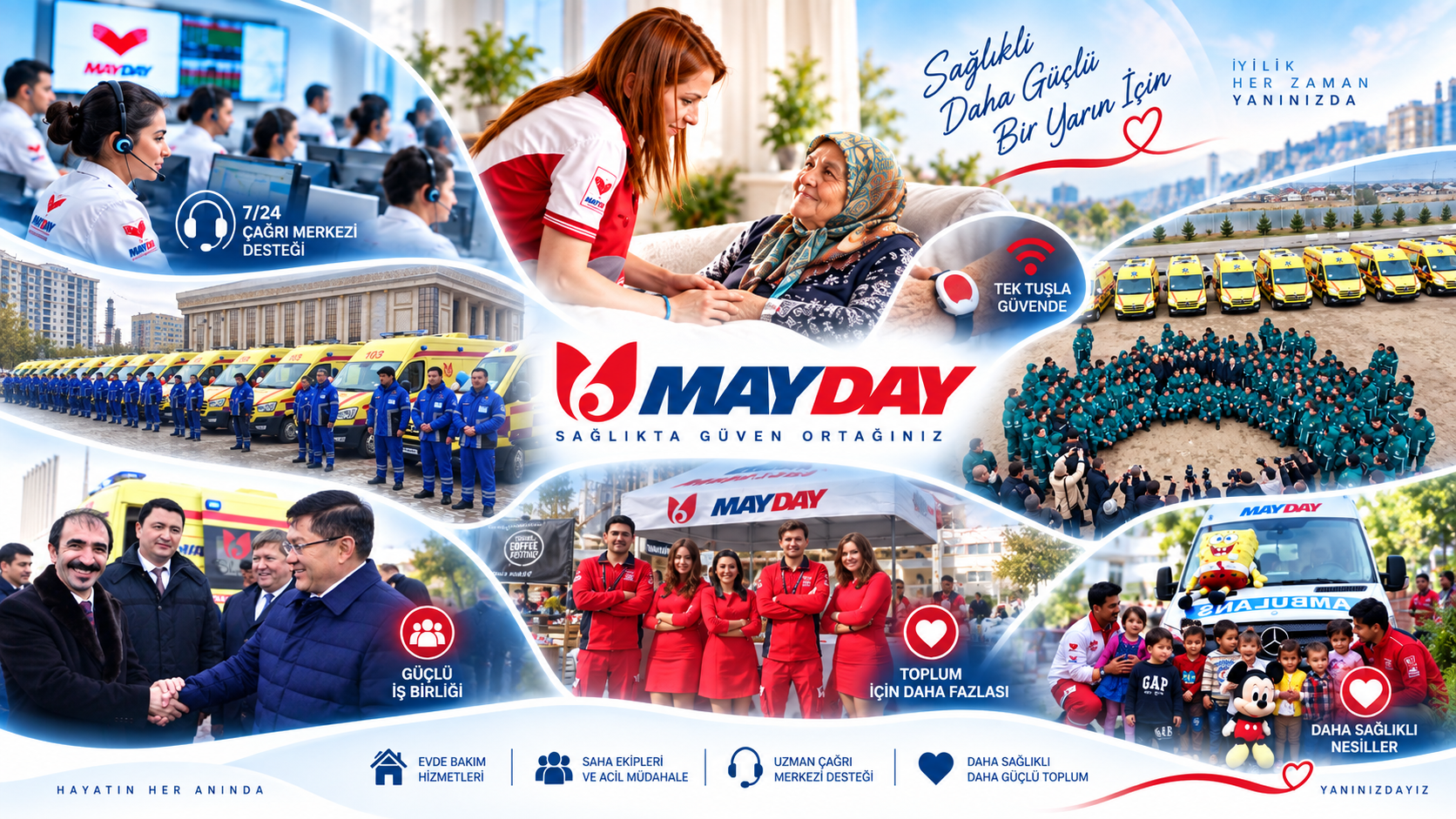Mayday Mobil Sağlık seçilmiş projeleri
