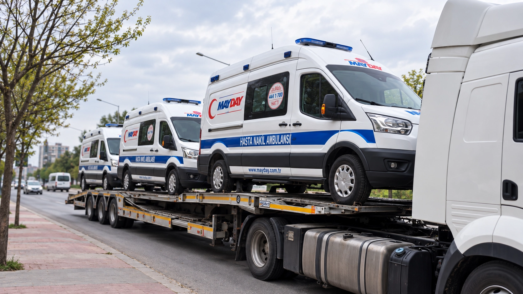 Bursa projesinin araç filosu